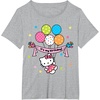 image:imageHello Kitty Its My Birthday Tee Shirt TShirtHeather Grey
