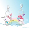 image:imageHello Kitty Keychain BFF Set of 2 My Melody and Mimmy White Sanrio Keychain Set Official LicenseHello Kitty and My Melody