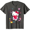 image:imageHello Kitty Love Notes Valentine Tee Shirt TShirtAsphalt Grey