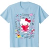 image:imageHello Kitty Love Notes Valentine Tee Shirt TShirtBaby Blue