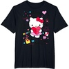 image:imageHello Kitty Love Notes Valentine Tee Shirt TShirtBlack