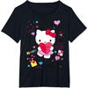 image:imageHello Kitty Love Notes Valentine Tee Shirt TShirtBlack
