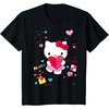 image:imageHello Kitty Love Notes Valentine Tee Shirt TShirtBlack