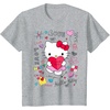 image:imageHello Kitty Love Notes Valentine Tee Shirt TShirtHeather Grey