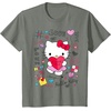 image:imageHello Kitty Love Notes Valentine Tee Shirt TShirtOlive Heather