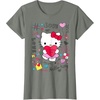 image:imageHello Kitty Love Notes Valentine Tee Shirt TShirtOlive Heather