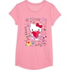 image:imageHello Kitty Love Notes Valentine Tee Shirt TShirtPink