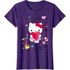 image:imageHello Kitty Love Notes Valentine Tee Shirt TShirtPurple