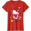 image:imageHello Kitty Love Notes Valentine Tee Shirt TShirtRed