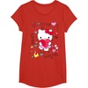 image:imageHello Kitty Love Notes Valentine Tee Shirt TShirtRed