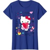 image:imageHello Kitty Love Notes Valentine Tee Shirt TShirtRoyal Blue