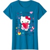 image:imageHello Kitty Love Notes Valentine Tee Shirt TShirtSapphire Blue