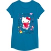 image:imageHello Kitty Love Notes Valentine Tee Shirt TShirtSapphire Blue