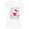 image:imageHello Kitty Love Notes Valentine Tee Shirt TShirtWhite