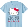 image:imageHello Kitty Love and Hearts Valentine Shirt TShirtBaby Blue