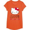 image:imageHello Kitty Love and Hearts Valentine Shirt TShirtOrange