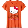 image:imageHello Kitty Love and Hearts Valentine Shirt TShirtOrange