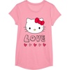 image:imageHello Kitty Love and Hearts Valentine Shirt TShirtPink