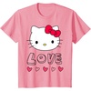 image:imageHello Kitty Love and Hearts Valentine Shirt TShirtPink