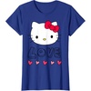 image:imageHello Kitty Love and Hearts Valentine Shirt TShirtRoyal Blue