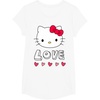 image:imageHello Kitty Love and Hearts Valentine Shirt TShirtWhite