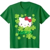 image:imageHello Kitty Lucky Clover St Patricks Day Tee Shirt TShirtKelly Green