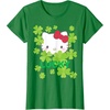 image:imageHello Kitty Lucky Clover St Patricks Day Tee Shirt TShirtKelly Green
