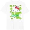 image:imageHello Kitty Lucky Clover St Patricks Day Tee Shirt TShirtWhite
