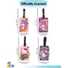 image:imageHello Kitty Luggage Tag for Suitcases 4Pack Cute Luggage Tags Sanrio Gifts for Travel