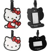 image:imageHello Kitty Luggage Tag for Suitcases 4Pack Official License Cute Luggage Tags Sanrio Travel Gifts