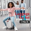 image:imageHello Kitty Luggage Tag for Suitcases 4Pack Official License Cute Luggage Tags Sanrio Travel Gifts