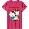 image:imageHello Kitty Mothers Day Best Mom Tee Shirt Womens TShirtRed Heather