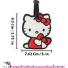 image:imageHello Kitty Passport Holder and Luggage Tag Set Official License Sanrio Passport Cover and Bag Tag