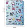 image:imageHello Kitty Pebbled Pink Passport Holder for Travel Official License Sanrio Passport Cover for WomenBlue