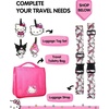 image:imageHello Kitty Pebbled Pink Passport Holder for Travel Official License Sanrio Passport Cover for WomenMulticolor