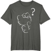image:imageHello Kitty Question Mark Tee Shirt TShirtAsphalt Grey