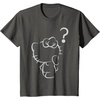 image:imageHello Kitty Question Mark Tee Shirt TShirtAsphalt Grey