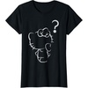 image:imageHello Kitty Question Mark Tee Shirt TShirtBlack