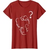 image:imageHello Kitty Question Mark Tee Shirt TShirtCranberry Red