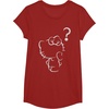 image:imageHello Kitty Question Mark Tee Shirt TShirtCranberry Red