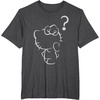 image:imageHello Kitty Question Mark Tee Shirt TShirtDark Heather Grey