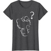 image:imageHello Kitty Question Mark Tee Shirt TShirtDark Heather Grey