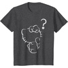 image:imageHello Kitty Question Mark Tee Shirt TShirtDark Heather Grey