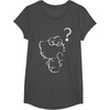 image:imageHello Kitty Question Mark Tee Shirt TShirtDark Heather Grey