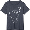 image:imageHello Kitty Question Mark Tee Shirt TShirtHeather Blue