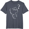 image:imageHello Kitty Question Mark Tee Shirt TShirtHeather Blue