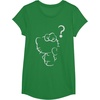 image:imageHello Kitty Question Mark Tee Shirt TShirtKelly Green