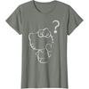 image:imageHello Kitty Question Mark Tee Shirt TShirtOlive Heather
