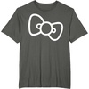image:imageHello Kitty Retro Bow Shirt TShirtAsphalt Grey
