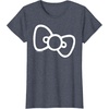 image:imageHello Kitty Retro Bow Shirt TShirtHeather Blue